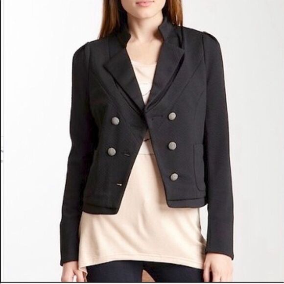Mischa Barton Mary Jane Jacket in Black Size S NWOT - Picture 10 of 11